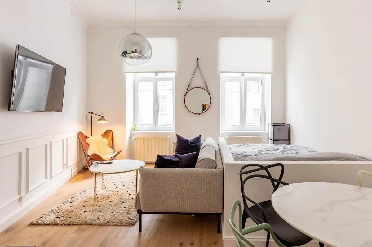 Designer Flat Vienna 아파트 0*,  오스트리아